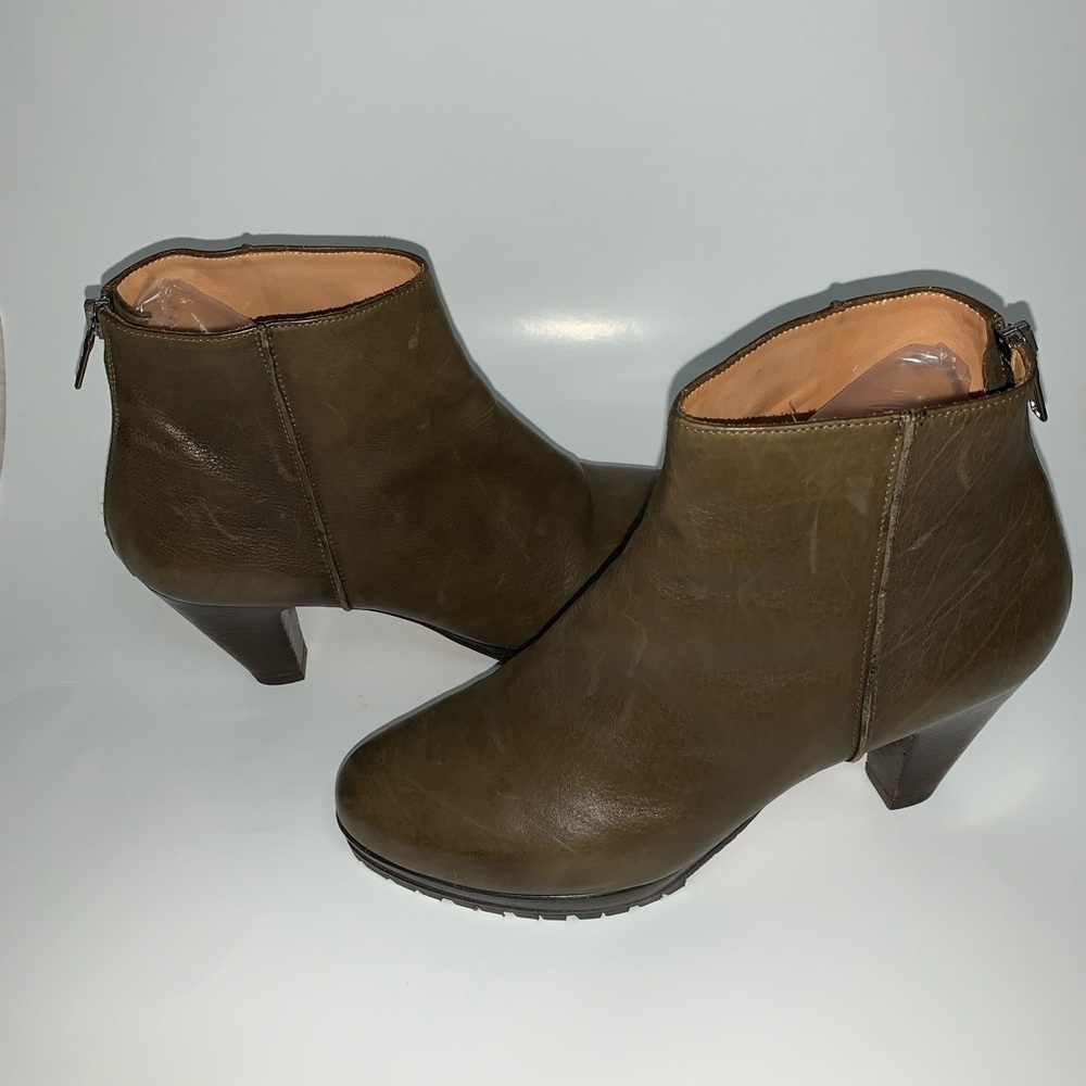 Strenesse‎ Gabriele Strehle Leather Booties